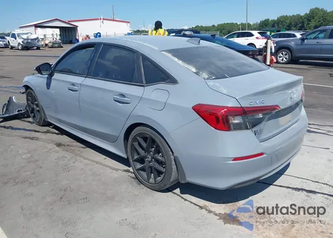 2023 Honda Civic Sport z USA, uszkodzony, nr VIN 2HGFE2F59PH543784